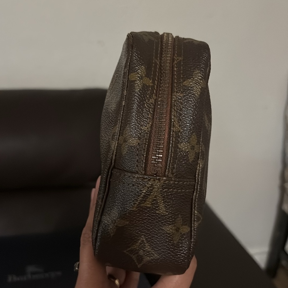 Louis Vuitton Dark Brown Monogram Toiletry Bag - Picture 4 of 12